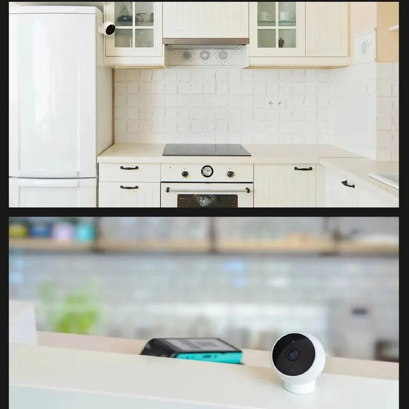 Câmera De Segurança Xiaomi Mi Home Security Camera 1080p Magnetic Mount Com Resolução De 2mp Visão Nocturna Incluída Branca